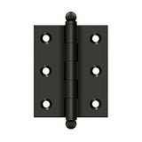 2-1/2" x 2" Hinge, w/ Ball Tips