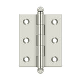 2-1/2" x 2" Hinge, w/ Ball Tips