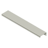 Modern Cabinet Angle Pull, 9-1/16", Aluminum