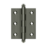 2-1/2" x 2" Hinge, w/ Ball Tips