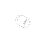 HOPPE HANDLE EXTENSION, ACTIVE / INACTIVE TRIM 3/4" (20MM) - PURE WHITE