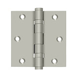 3-1/2" x 3-1/2" Square Hinge, Ball Bearings