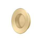 Flush Pull, Round, HD, 1-7/8", Solid Brass