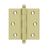 2-1/2" x 2-1/2" Hinge, w/ Ball Tips