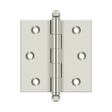 2-1/2" x 2-1/2" Hinge, w/ Ball Tips