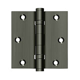 3-1/2" x 3-1/2" Square Hinge, Ball Bearings