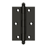 3" x 2" Hinge, w/ Ball Tips