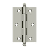 3" x 2" Hinge, w/ Ball Tips