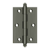 3" x 2" Hinge, w/ Ball Tips