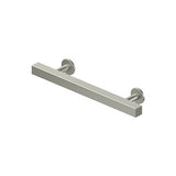 Contemporary Cabinet Pull 4", Pommel, Solid Brass