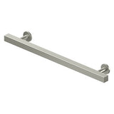 Contemporary Cabinet Pull, 7", Pommel, Solid Brass