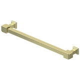 Decorative Cabinet Pull 7", Manhattan, Solid Brass