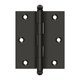 3" x 2-1/2" Hinge, w/ Ball Tips