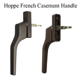HOPPE FRENCH CASEMENT HANDLE - 44MM SHAFT, METALLIC BROWN MATTE FINISH