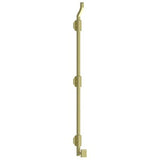 26" Modern Offset Surface Bolt, HD, Solid Brass