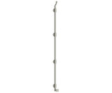 42" Modern Offset Surface Bolt, HD, Solid Brass