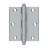 3" x 2-1/2" Hinge, w/ Ball Tips