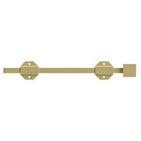 12" Modern Surface Bolt, HD, Solid Brass