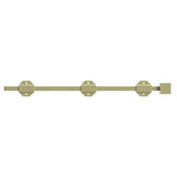 18" Modern Surface Bolt, HD, Solid Brass