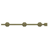 18" Modern Surface Bolt, HD, Solid Brass