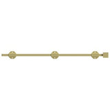 24" Modern Surface Bolt, HD, Solid Brass