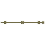 24" Modern Surface Bolt, HD, Solid Brass