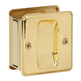 Schlage Residential SC990 Solid Brass Carded Passage Sliding Door Lock