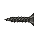 Wood Screw, Steel, #9x3/4"