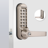 CodeLocks CL510 & CL515 Tubular Latch Back to Back with Key Override