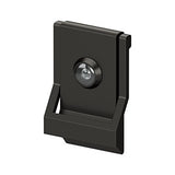 Modern Door Knocker, UL Listed Viewer, Solid Brass