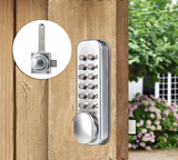 CodeLocks CL160 MECHANICAL Surface Latch, Quick Code, Silver Grey