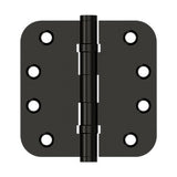 4" x 4" x 5/8" Radius Hinges, Ball Bearing