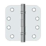 4" x 4" x 5/8" Radius Hinges, Ball Bearing
