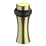 ROUND UNIVERSAL FLOOR BUMPER 3-1/2", DECORATIVE, SOLID BRASS