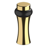 ROUND UNIVERSAL FLOOR BUMPER 3-1/2", DECORATIVE, SOLID BRASS