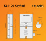 CodeLocks KL1100 Powered Latch