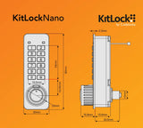 Codelocks KL90 Nano Electric KitLock