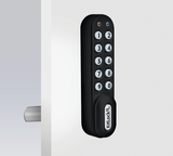 CodeLocks KL1000 Classic Lock Silver Grey c/w Plastic Slam Latch