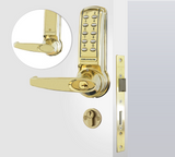 CodeLocks CL4000 ELECTRONIC Anti-Panic Mortice Lock D/Cyl PVD P/Brass