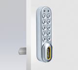 CodeLocks KL1000 NetCode 7 Digit ELECTRONIC S/Grey NetCode Vertical