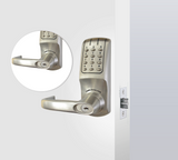 CodeLocks CL5000 ELECTRONIC Back to Back Mortice Latch PVD B/Steel