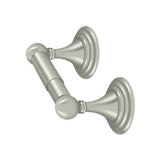 Double Post Toilet Paper Holder, 98C Series, Solid Brass