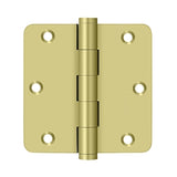 3-1/2" x 3-1/2" x 1/4" Radius Hinges