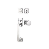 Emtek 4715 Urban Modern Single Cylinder Entrance Handleset - Brass Tubular