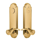 Emtek 5368 Annapolis Two-Point Lockset - Brass Tubular - Dummy, Pair