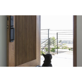 Emtek EMP4819 Lausanne Single Cylinder Entrance Handleset - Brass Tubular - EMPowered Upgrade