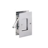 Emtek 2108 Modern Rectangular Pocket Door Lock (2-1/2" x 4-1/2") - Privacy