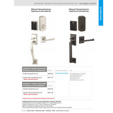 Emtek EMP4213 Hamden Single Cylinder Entrance Handleset - Brass Tubular - EMPowered Upgrade