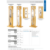 Emtek 3302 Memphis Mortise Entrance Handleset