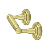 Double Post Toilet Paper Holder, R Series, Solid Brass, US3